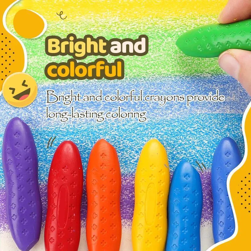 Children Peanut Crayons, safe & non-toxic😄